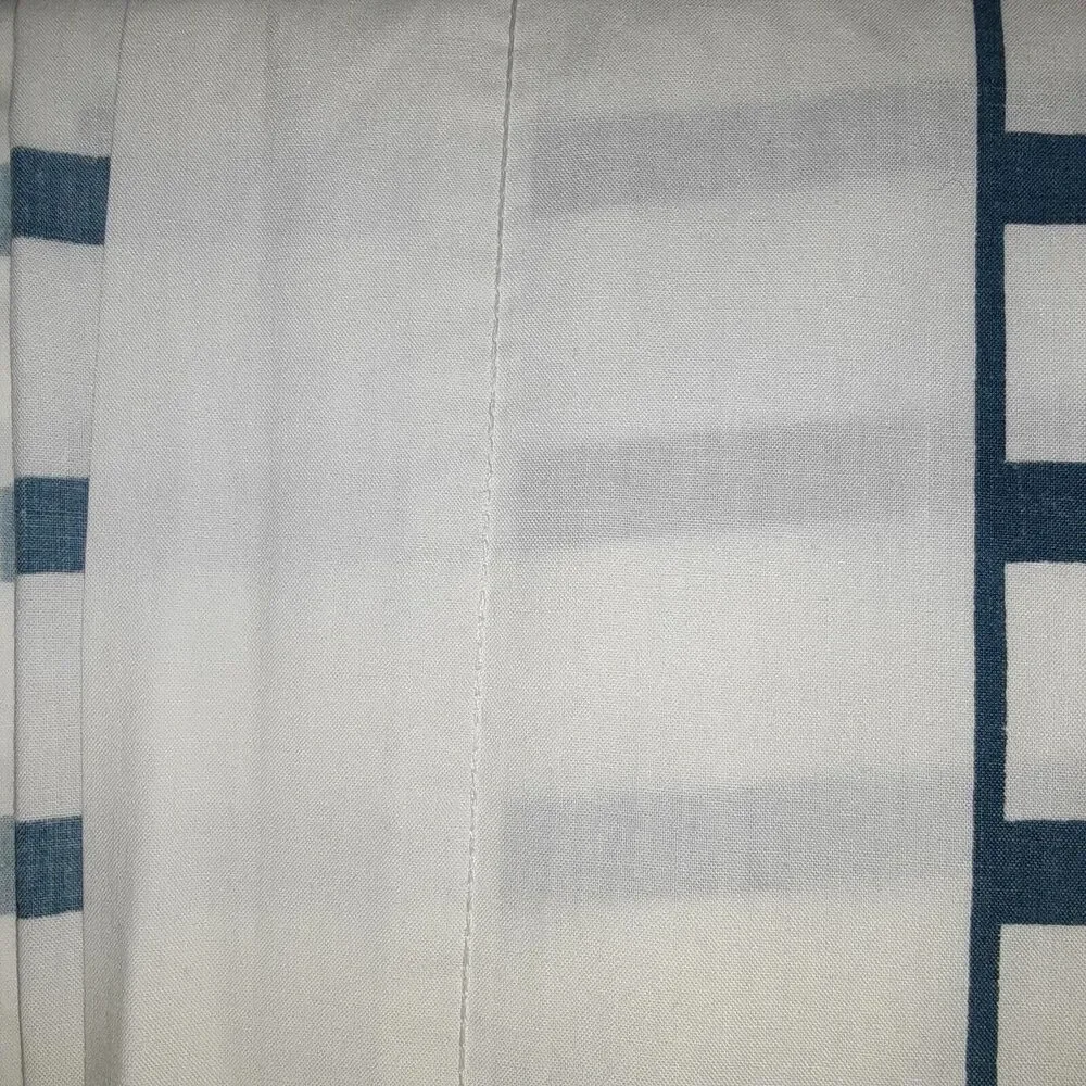 Vintage Cannon Full Flat Rugby Stripe Sheet Grandma's House